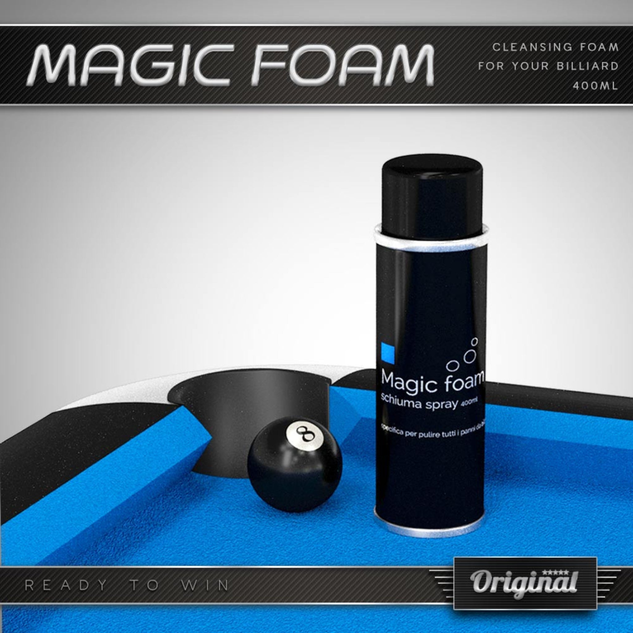 Produto de Limpeza para panos Magic Foam 400ml Produto de Limpeza para panos Magic Foam 400ml